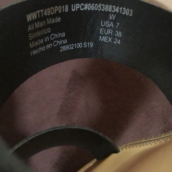 ☀️Black flat Sandals..NWOT - Picture 5 of 5